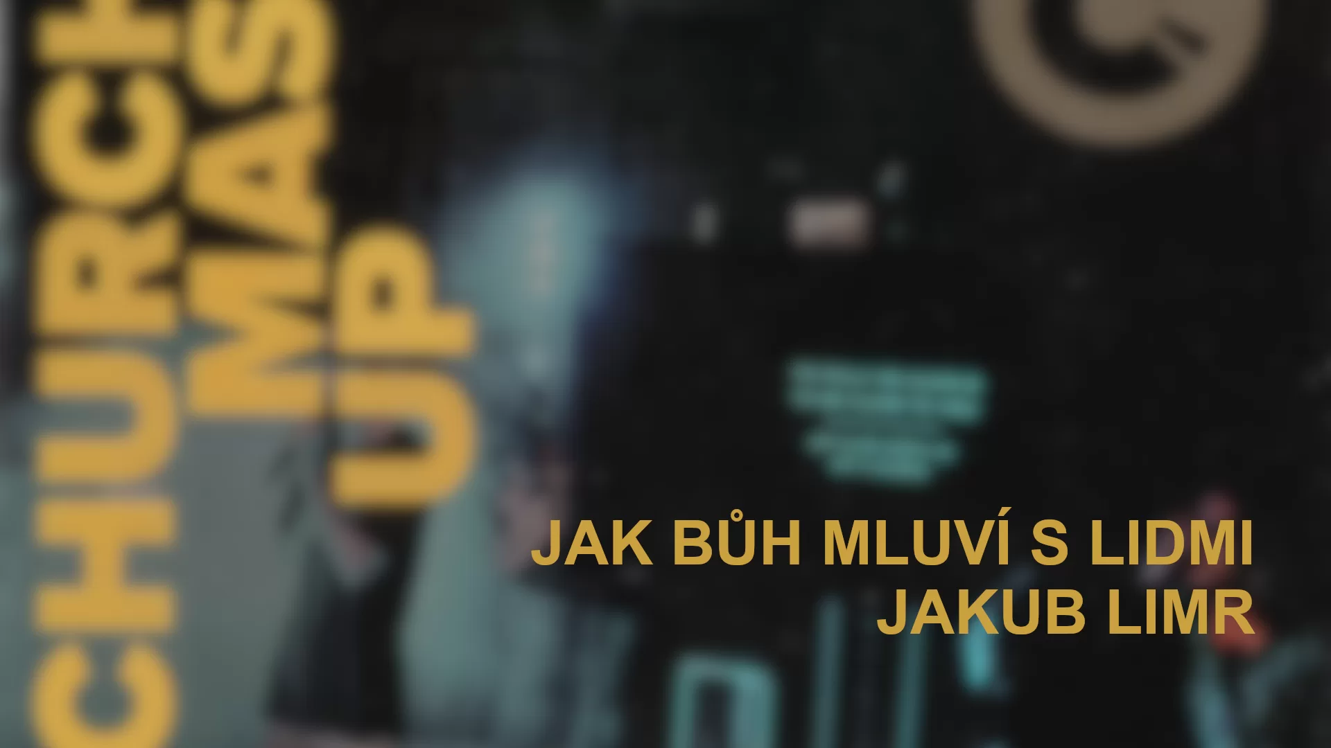JAK BŮH MLUVÍ S LIDMI – Jakub Limr